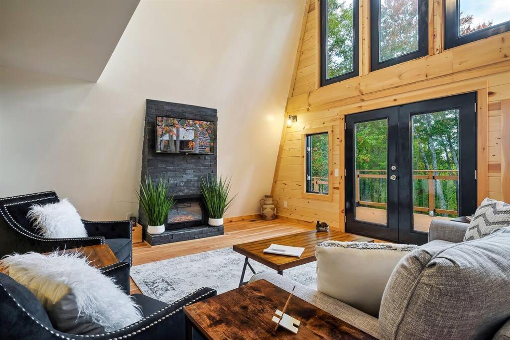 Willa Secluded Mtn View New! 10 Mins To Gatlinburg Or Park Zewnętrze zdjęcie