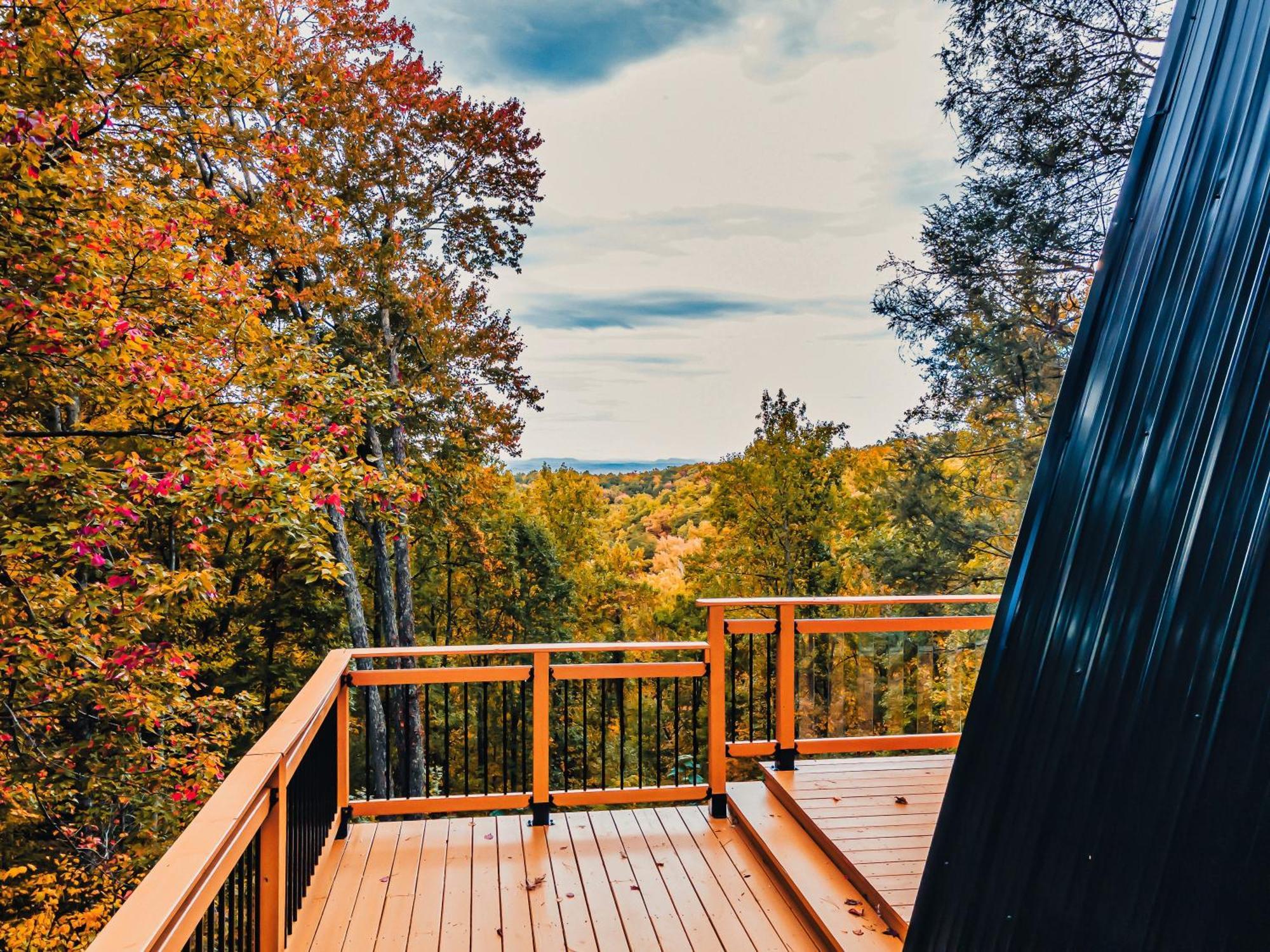Willa Secluded Mtn View New! 10 Mins To Gatlinburg Or Park Zewnętrze zdjęcie